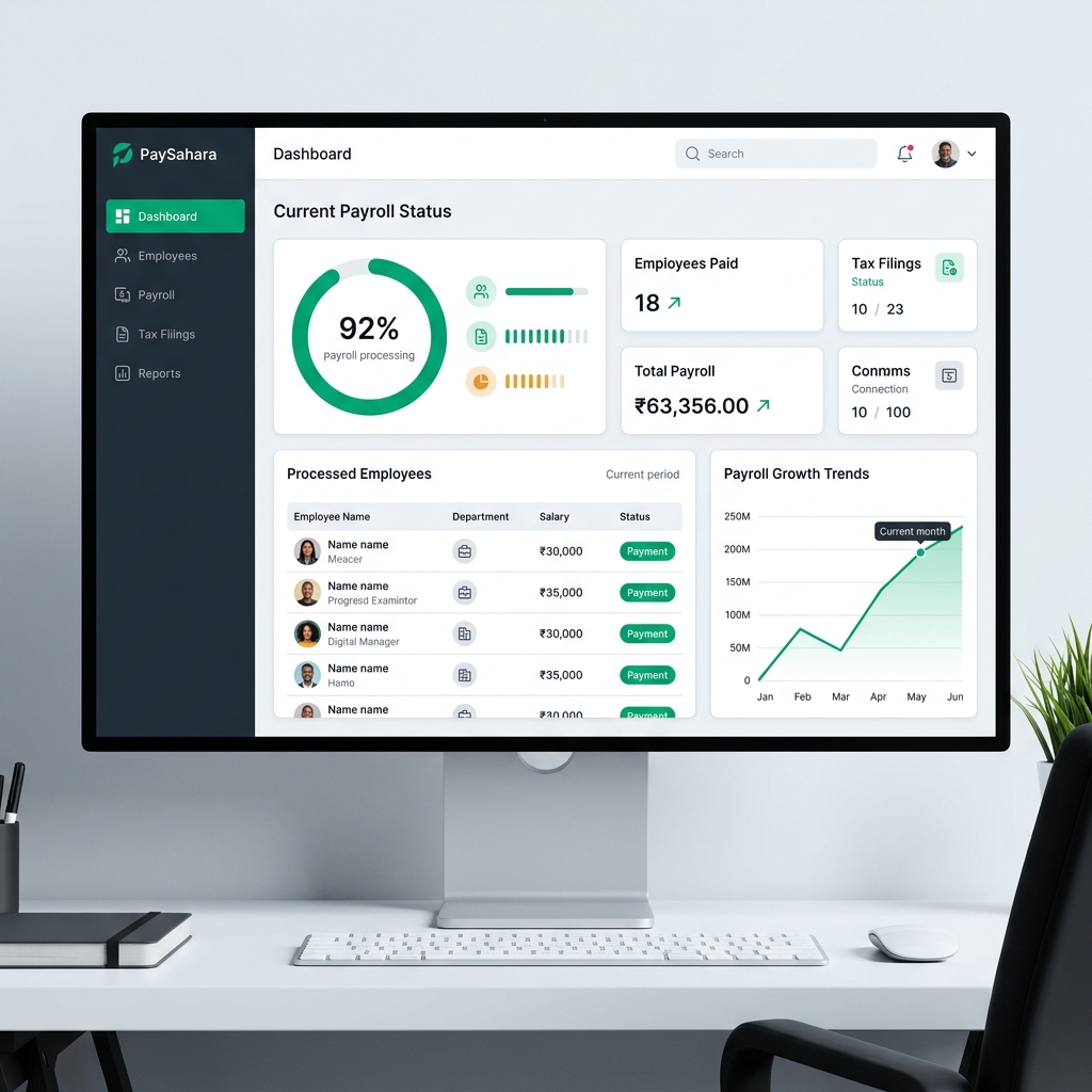 Zoodo Payroll Dashboard for South Africa